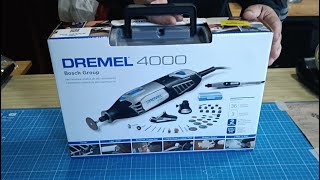 Dremel 4000 - Uma ótima escolha para cortar, gravar, furar, desbastar, polir e muito mais -