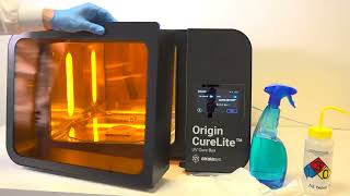 Stratasys Academy | Origin CureLite UV Cure Box – Operações Básicas