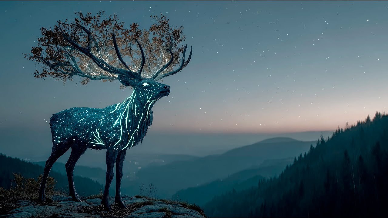 Кельтская средневековая музыка для сна | Духовный Олень Леса