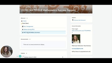 MAT 092 Lab Intro Video