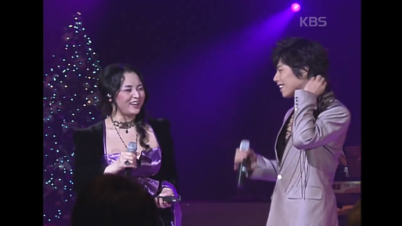 이소라 박효신(Park Hyoshin & Lee Sora) - It's Gonna Be Rolling [윤도현의 러브레터] | KBS 20041224 방송