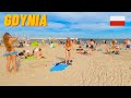 Gdynia city beach  gdynia plaa poland i 4k60fps