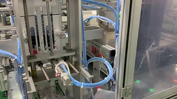 Full-auto Tie-On surgical mask making machine with box packaging