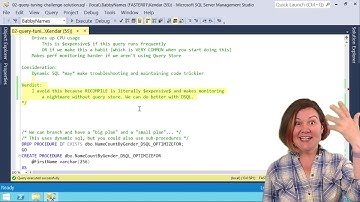 Dynamic SQL