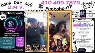 BOOK OUR 360 PHOTO BOOTH FOR YOUR NEXT EVENT TODAY!