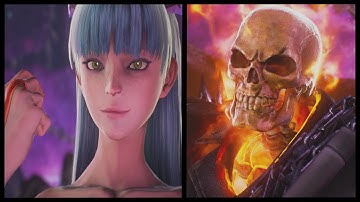 Marvel Vs Capcom Infinite - Ghost Rider And Morrigan
