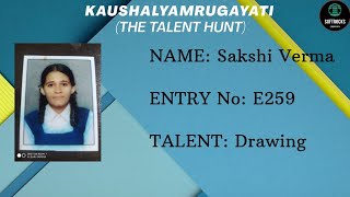 Entry No E259 Sakshi Verma Drawing Softrocks Creation