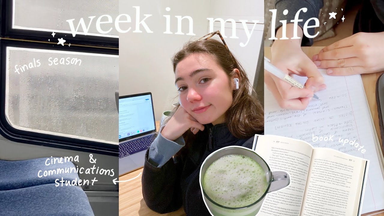 study diaries | week in my life, finals season & book update - YouTube
