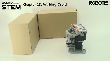 Bioloid Stem Robotis Tutorial: Walking Droid