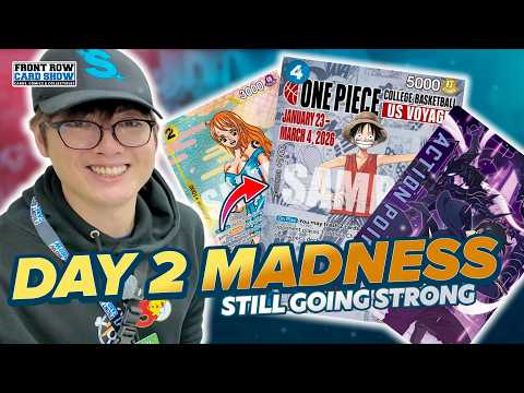Round TWO at Front Row Card Show Portland (One Piece TCG/Pokemon TCG/Union Arena)