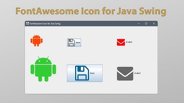 Adding FontAwesome Icon to your Java Swing Application