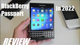 REVIEW: BlackBerry Passport in 2022 - Unique Square Display Smartphone - Still Usable?