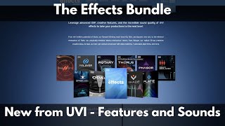 The Effects Bundle | New from UVI | Features and Sounds