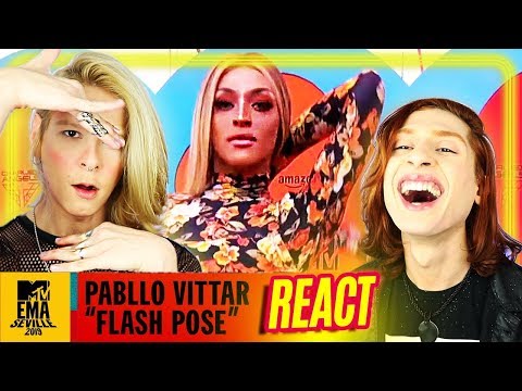 REACT Pabllo Vittar – "Flash Pose" Live | MTV EMA 2019