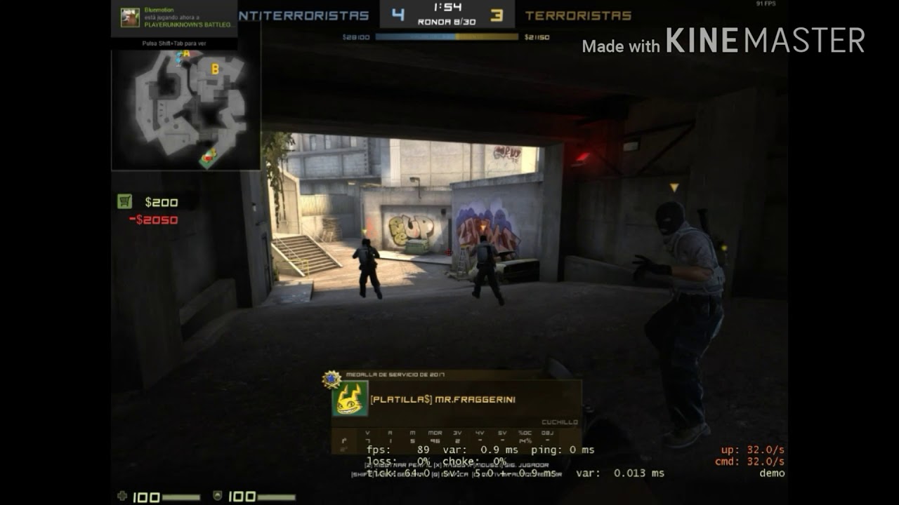 COMO USAR DEAGLE + MATAPATOS EJEMPLO/ COUNTER STRIKE GLOBAL OFFECIVE