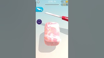 Asmr Soap Cutting Satisfying Gameplay Walkthrough Level 14 #shorts #gaming #asmr