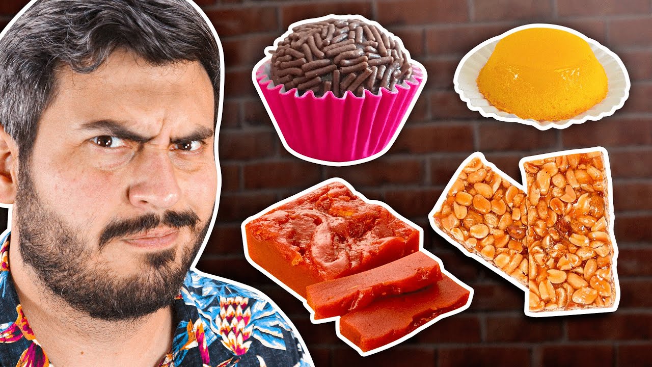 Experimentando Diferentes Doces do Brasil