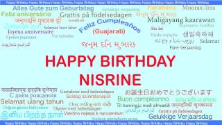 Nisrine   Languages Idiomas - Happy Birthday