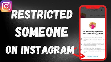 How To Restrict Someone On Instagram (2023)