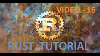 The Rust Programming Language - Enumerations - Video 16
