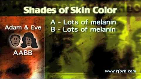 What color were Adam and Eve?