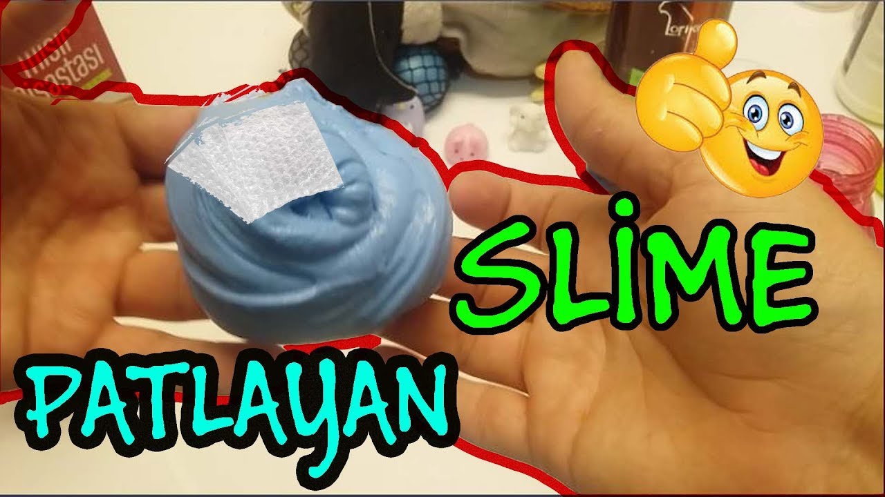 Patlayan Slime - exploding slime (#slime) - YouTube