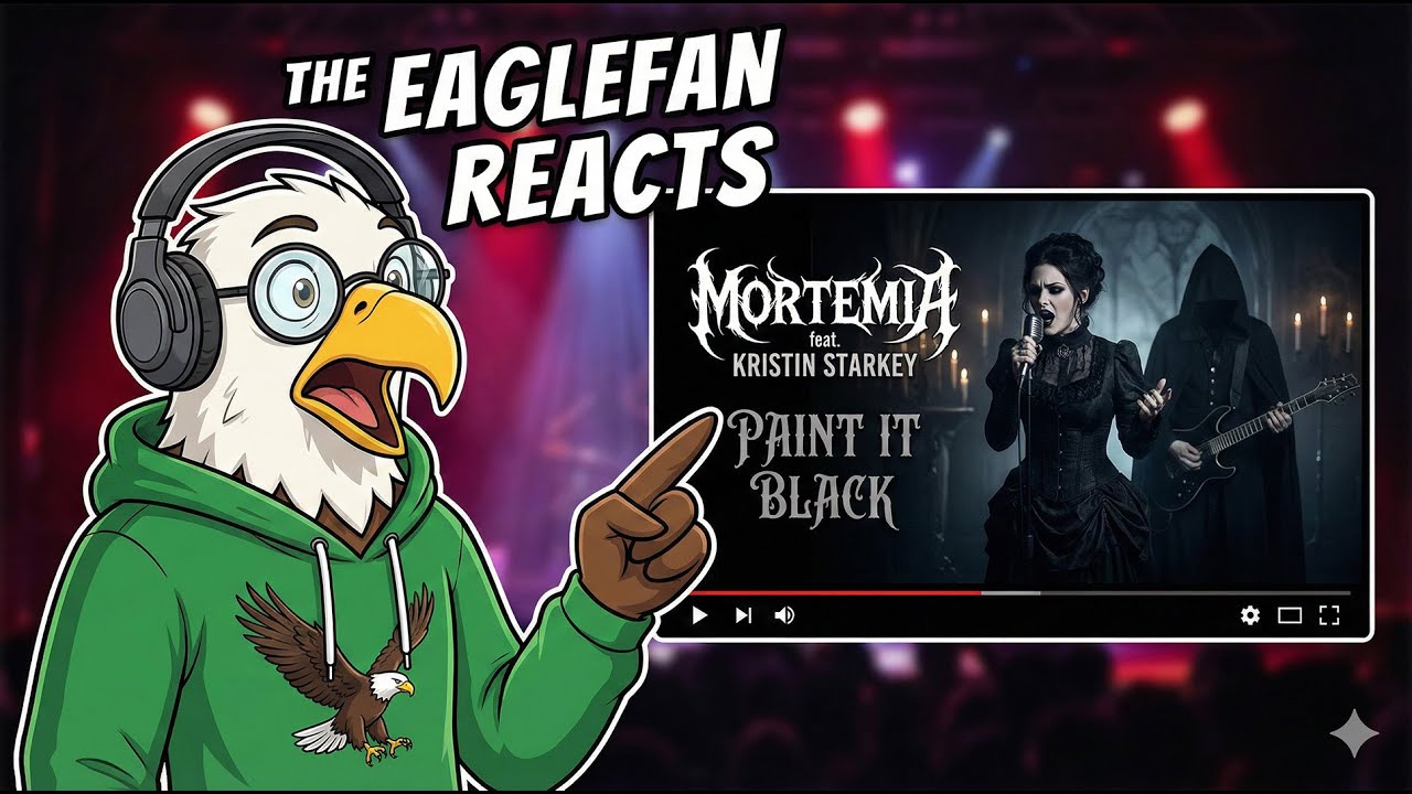 Реакция EagleFan на песню Paint it Black группы Mortemia (при участии Кристин Старки) — Better th...