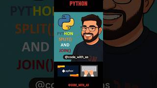 Python Split and Join Functions | Easy String Manipulation Tutorial #shorts #youtubeshorts