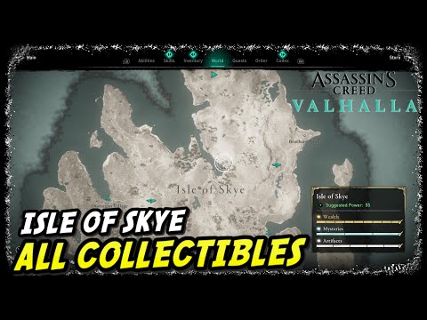 Isle of Skye All Collectibles (Wealth - Mysteries - Artifact) AC Valhalla Kassandra DLC Crossover