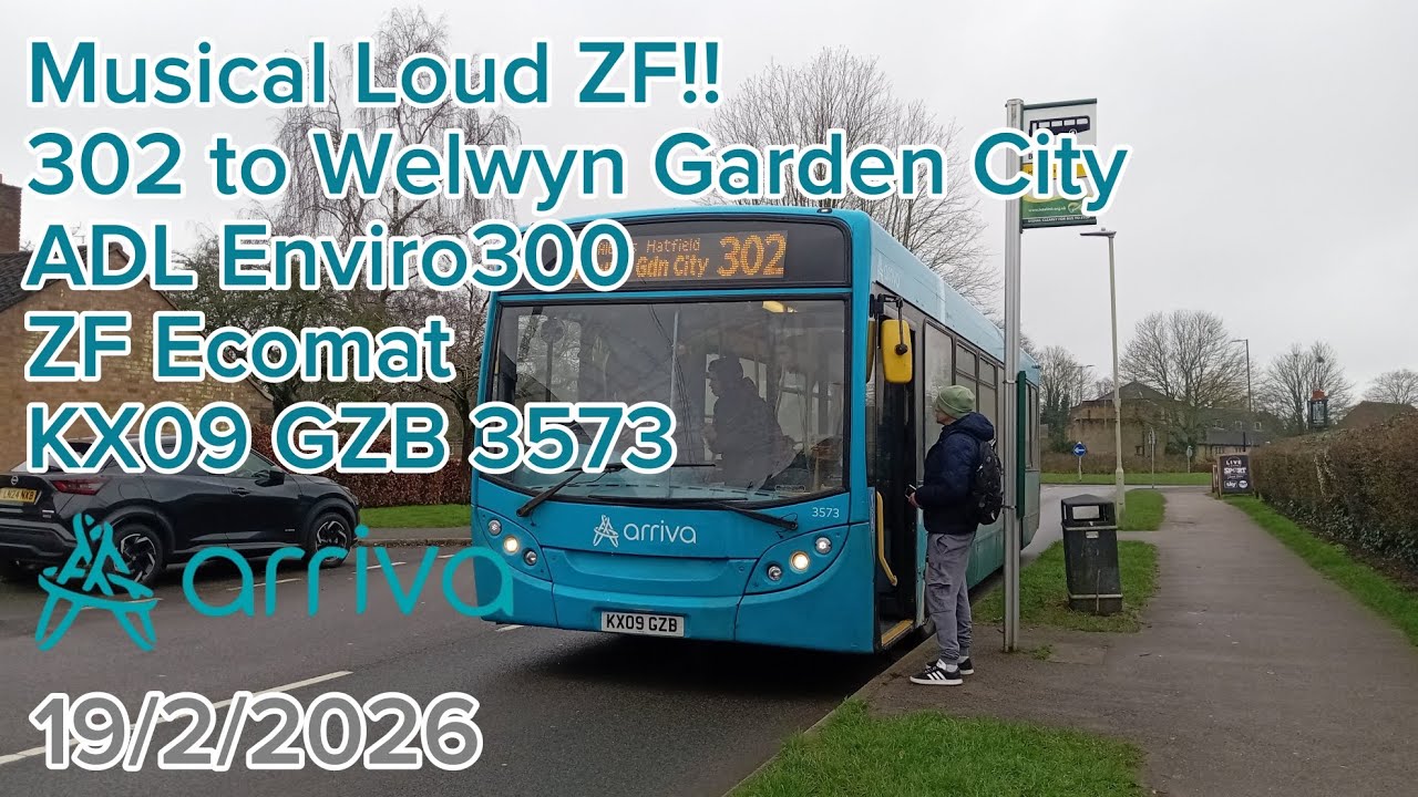 Musical Loud ZF!! | ADL Enviro300 ZF | KX09 GZB 3573 | 19/2/2026
