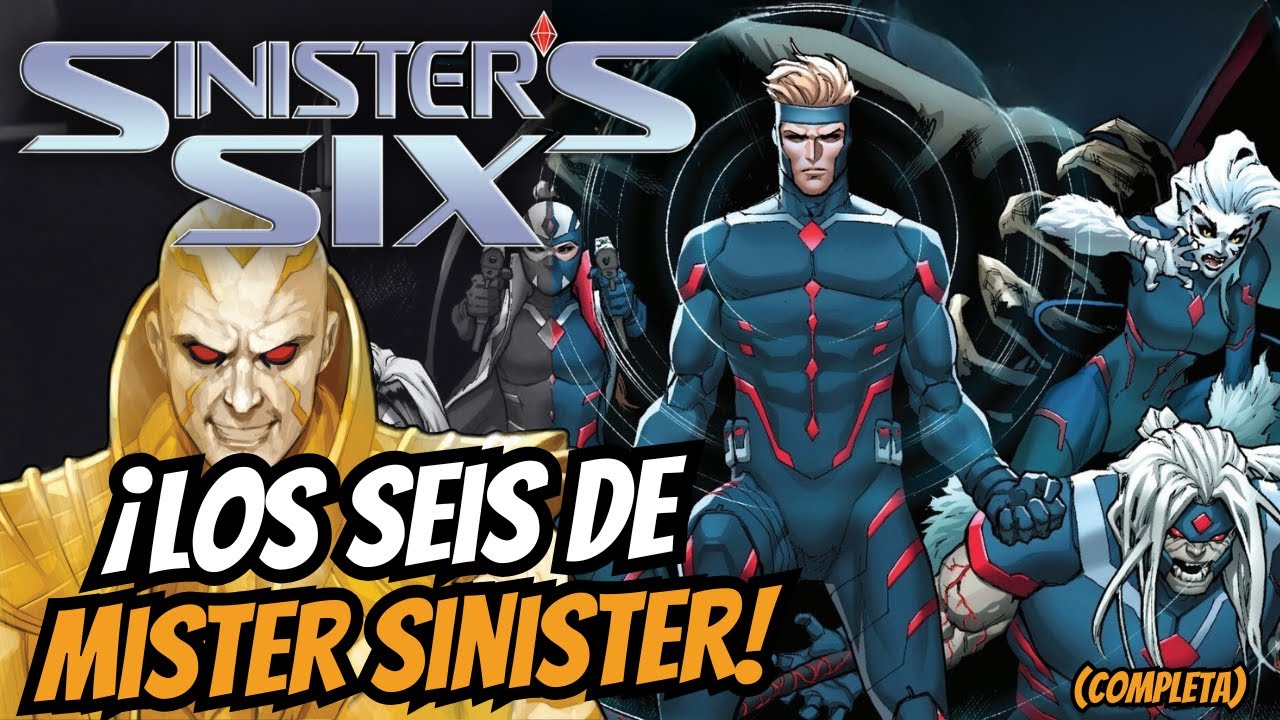 ¡HAVOK, BLACK CAT, DOMINO y MÁS contra REVELATION! // Sinister's Six #1-3 (completa) (2025)
