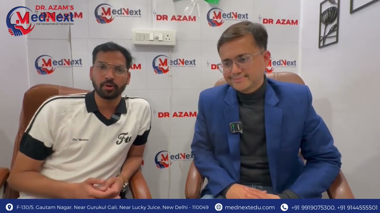 FMGE Jan 2025 Topper Dr. Aditya Shares Success Strategy | Interview with Dr. Ankit Goyal | Mednext