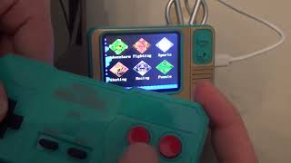 Retro Mini TV Game Console Wireless Gaming Unboxing and Review