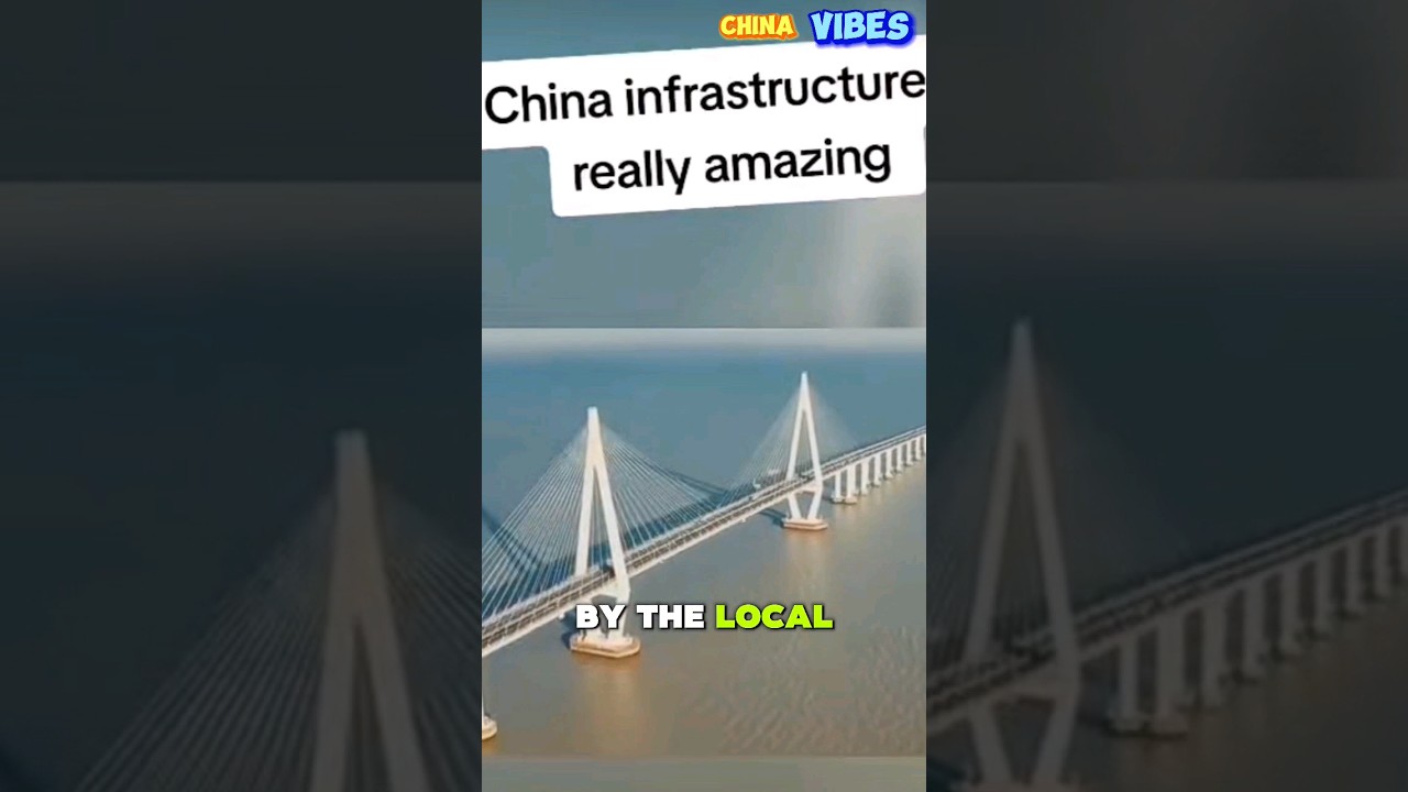 world's 3rd largest sea bridge in china 