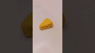 Clay Cheese 🧀🧀 #clayartidea #clayart #clayvideos #diyart #satisfying #airdryclay #art #superclay #yt
