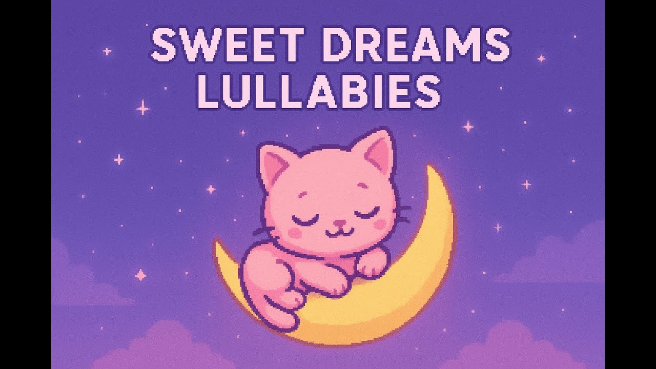Dreamy Starlight Lullaby — Relaxing Music for Deep Sleep ⭐ | PixelTunesKitty