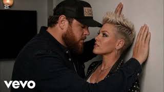 Luke Combs Ft P!NK - If Tomorrow Never Comes (Lyrics Video)