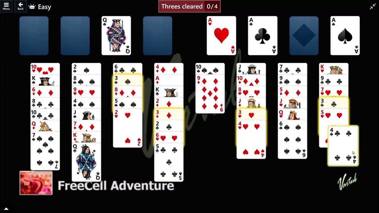 FreeCell Mini Game #2, December 17, 2023 Event, Easy 