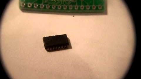 AD 9851 variable frequency oscillator 1 Hertz stabile (software driven)