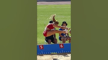 Thumbnail of Laura Martínez Takes Flight 🌪️✨ | Long Jump Royalty in Action 👑💥