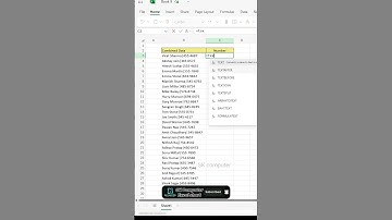 🤯Hoe gebruik je de textafter👌🏻functie in Excel #shorts #exceltips