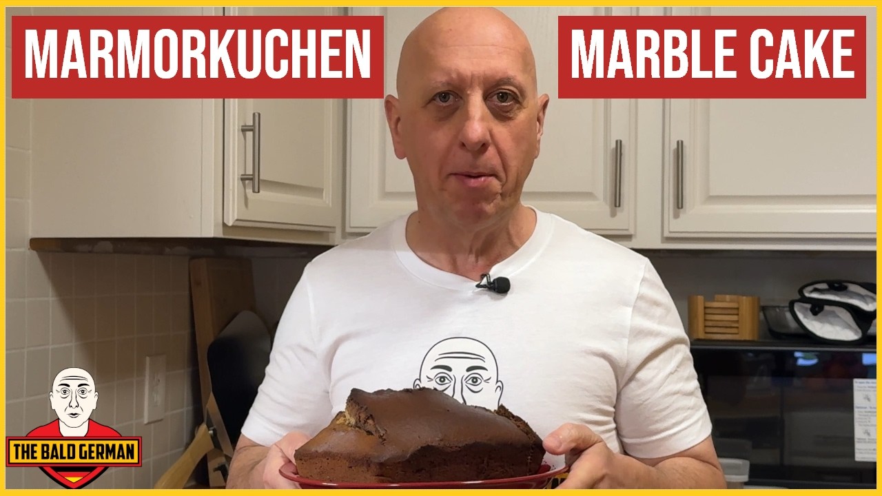 How to make an Old Traditional German Marmorkuchen (Marble Cake)