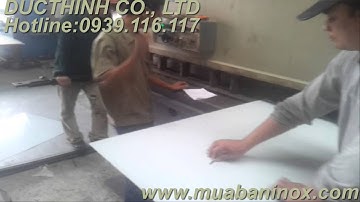 cat tam inox theo yeu cau , Gia công tấm inox - Cắt lazer, tia Plasma