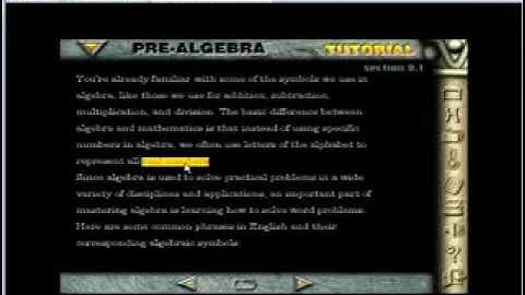 Math Advantage: Pre Algebra - Chapter 8, Section 1