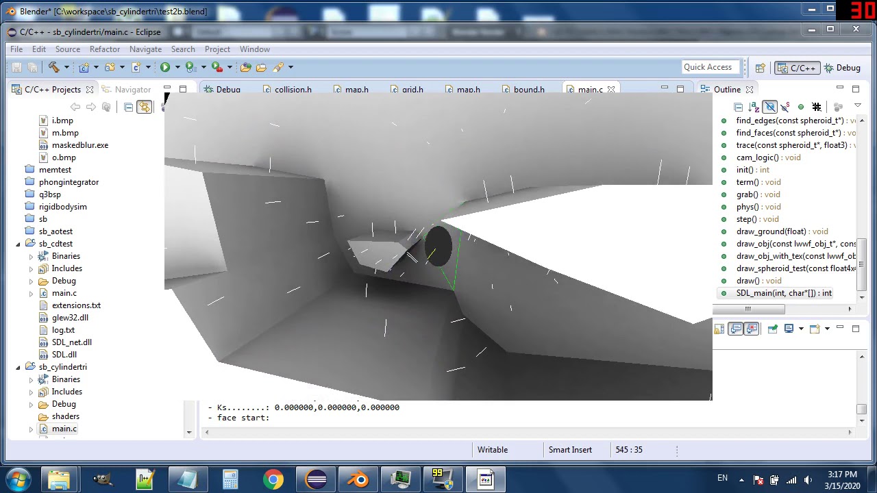 3D Collision Detection & Response for Video Games using Spheroids/Ellipsoids