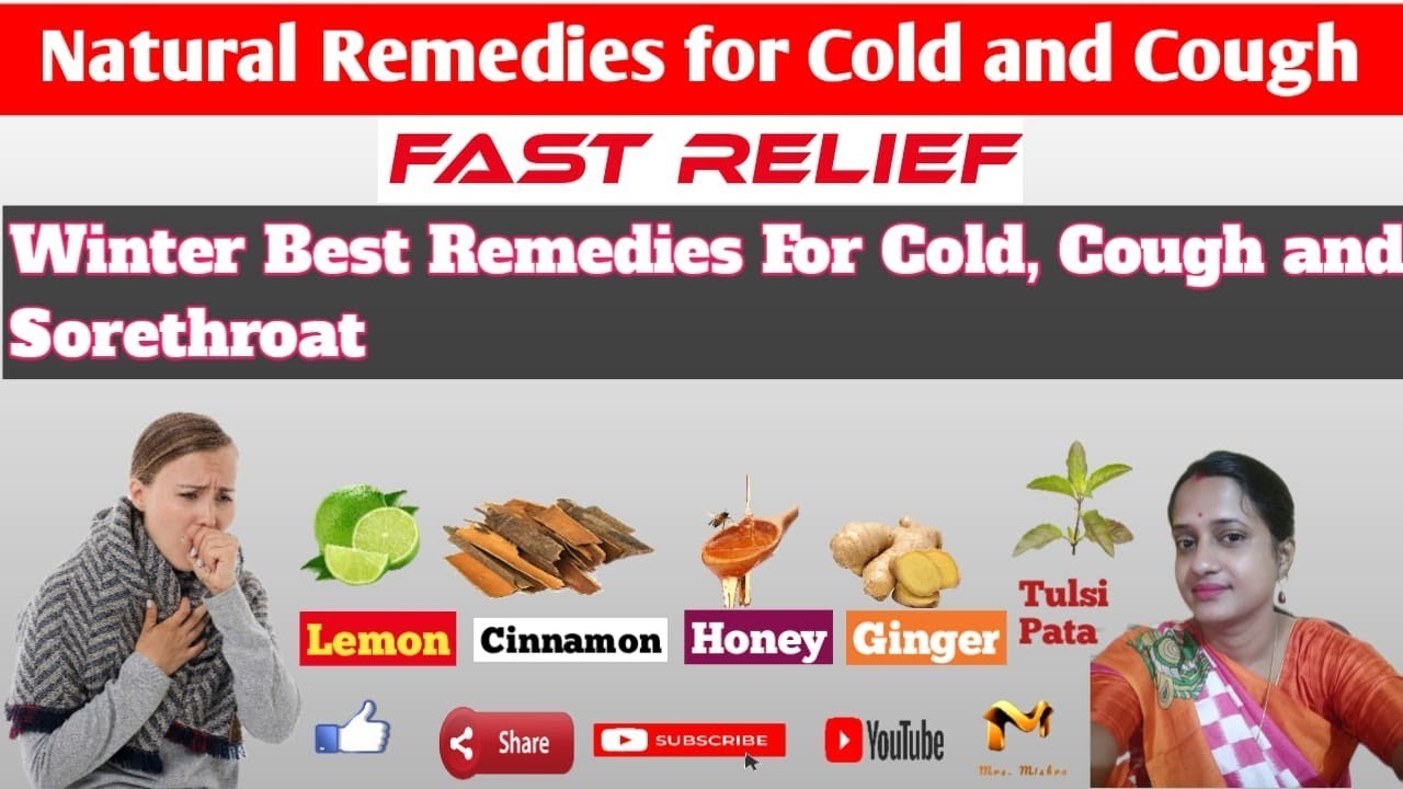 2 Best Home Remedy For Cold, Cough, Sore throat and Congestion!!How To