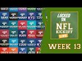 NFL KICKOFF LIVE: 49ers/EAGLES PREVIEW, SEAHAWKS/COWBOYS REACTION. FULL WEEK 13 NFL PREVIEW