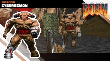 The Ultimate DOOM - Cyberdemon || Boss Fight