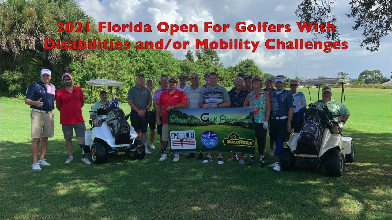 2021 FL Open For Golfers With Disabilities YouTube