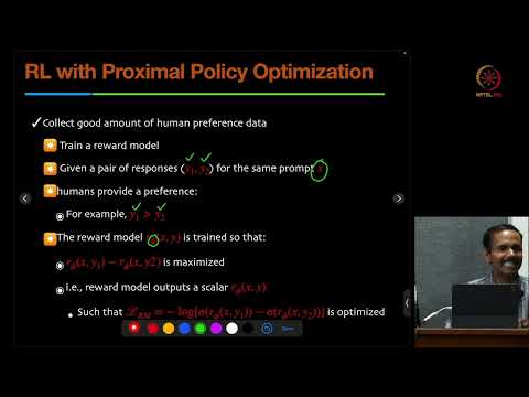 Lec 60 Reinforcement Learning for Aligning Large Language Models